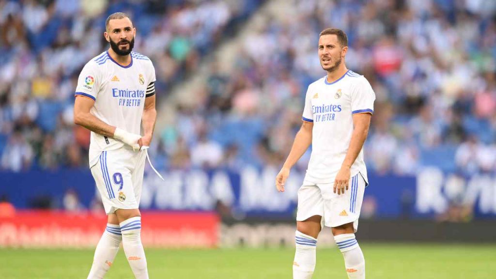 Hazard e Benzema