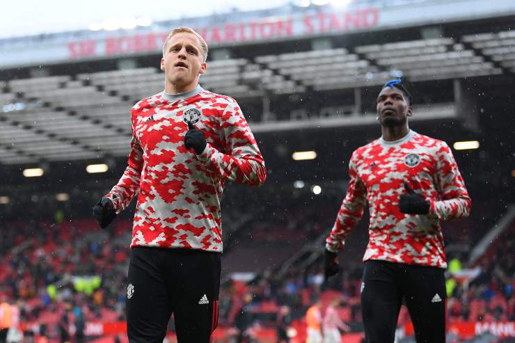 Van De Beek e Pogba