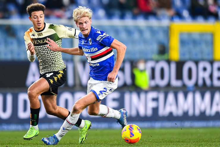 thorsby calciomercato inter sampdoria