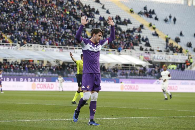 vlahovic stadio commisso fiorentina