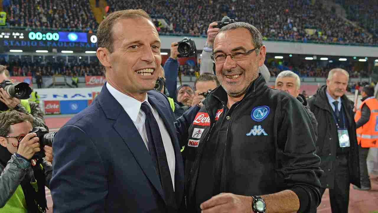 Allegri e Sarri - Getty Images