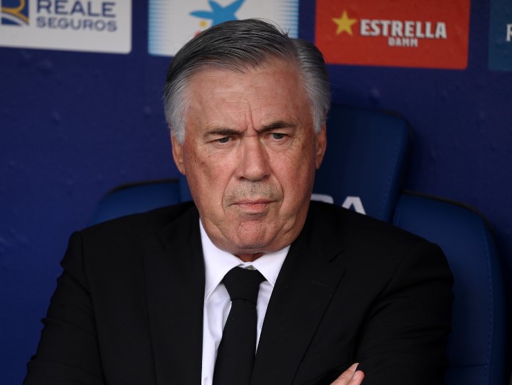 Ancelotti perplesso - getty images