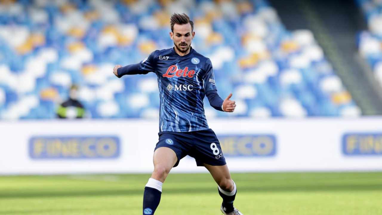 Fabian Ruiz in campo - foto LaPresse