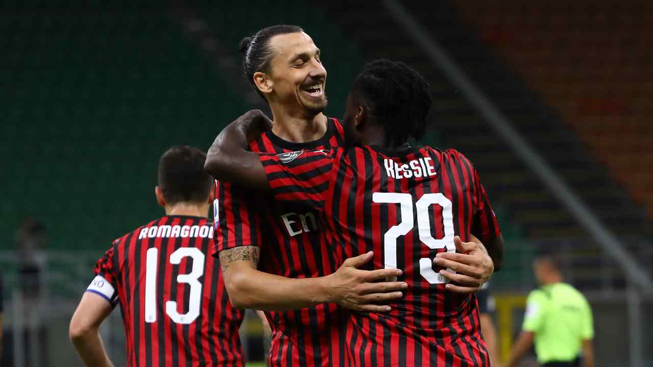 Ibra e Kessiè - Getty Images