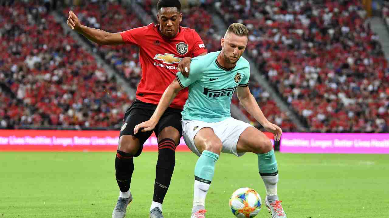 Martial vs Inter - Getty Images