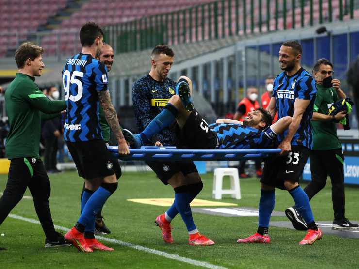 Ranocchia in barella - Getty Images