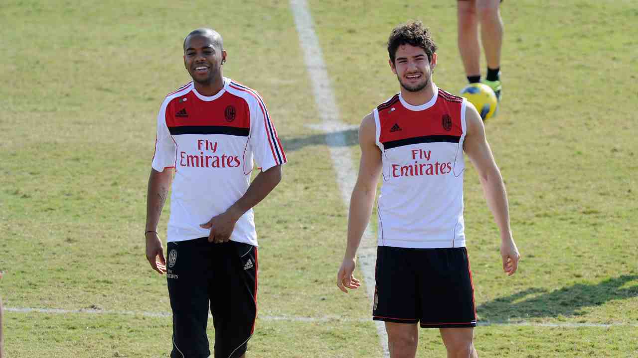 Robinho e Pato - Getty Images