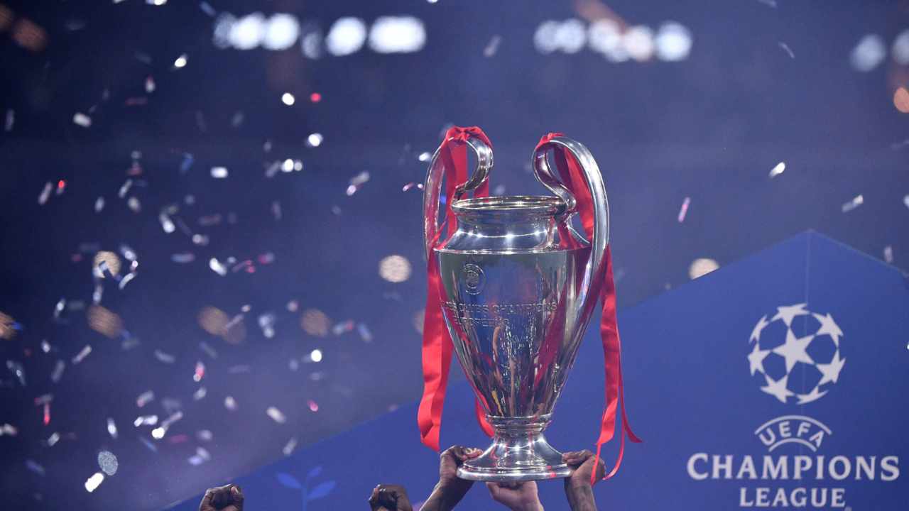 Coppa dei campioni per finale Champions League - foto LaPresse