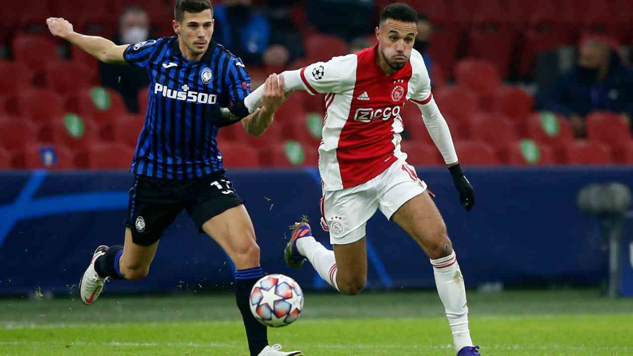 Ajax Atalanta  foto LaPresse