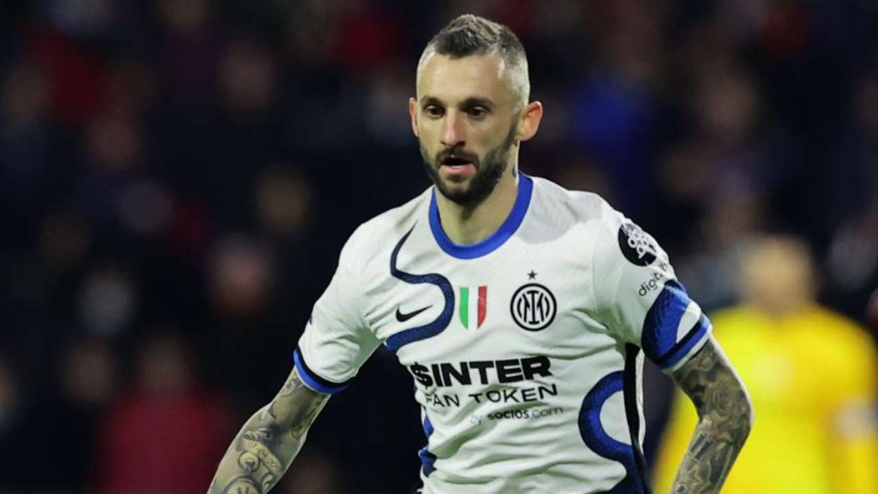 Brozovic a Salerno - foto LaPresse