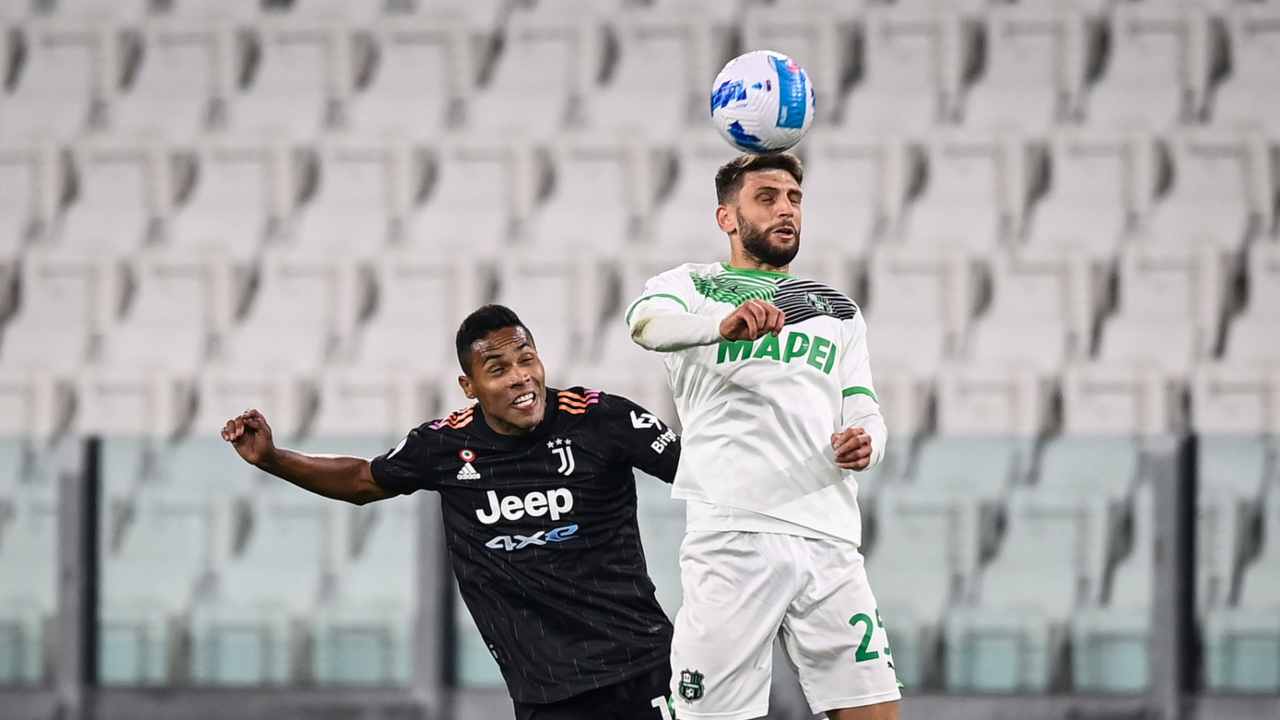 Juve-Sassuolo foto LaPresse