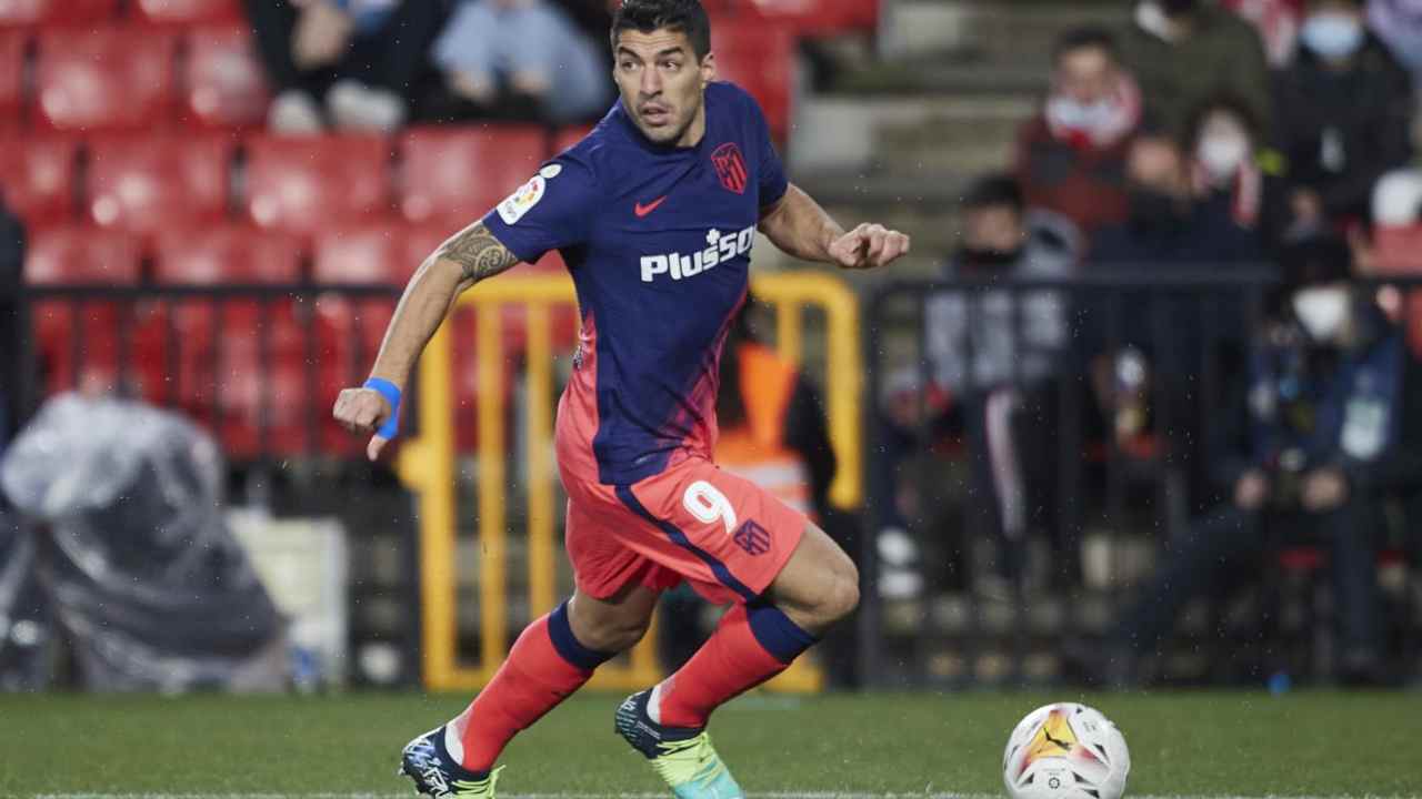 Suarez all'Atletico - foto LaPresse