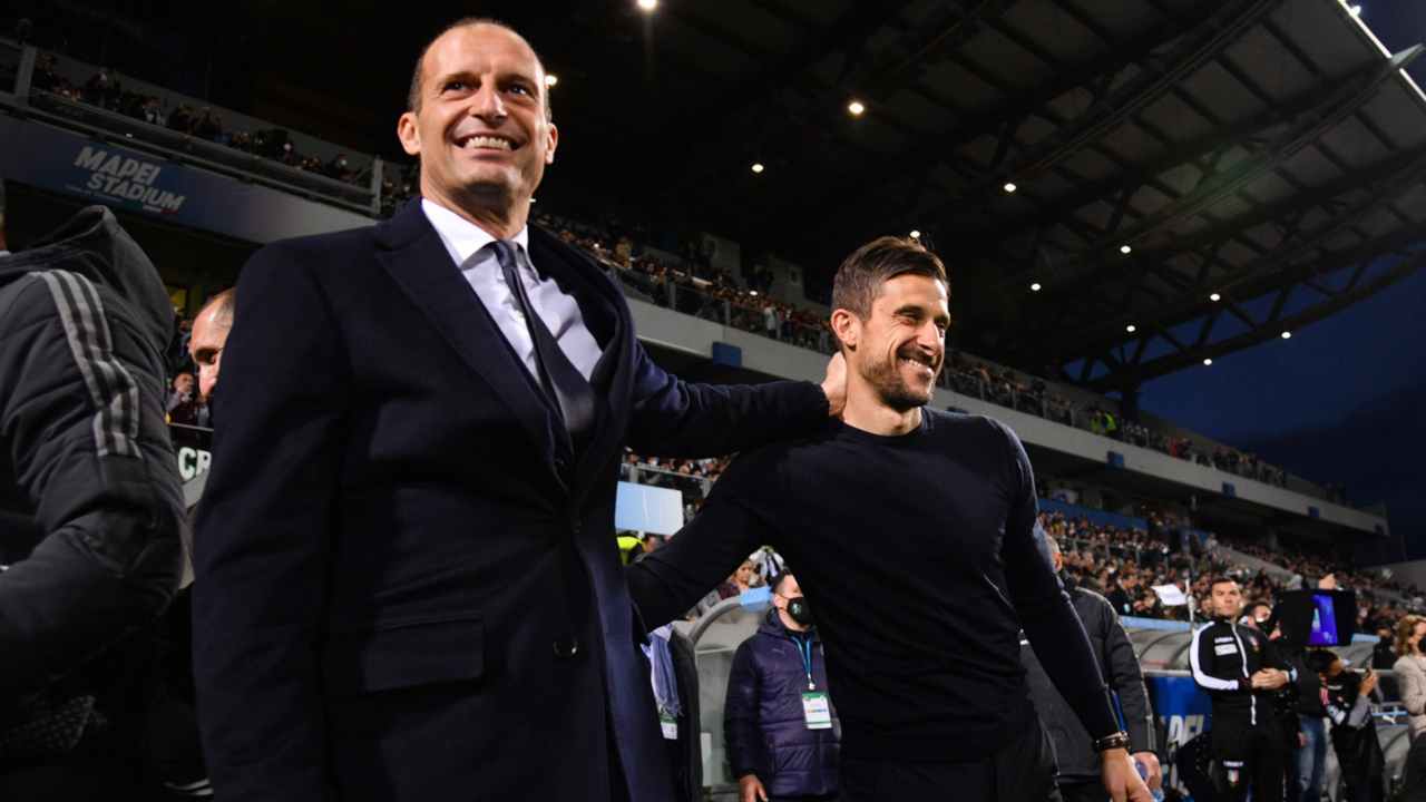 Allegri e Dionisi foto LaPresse