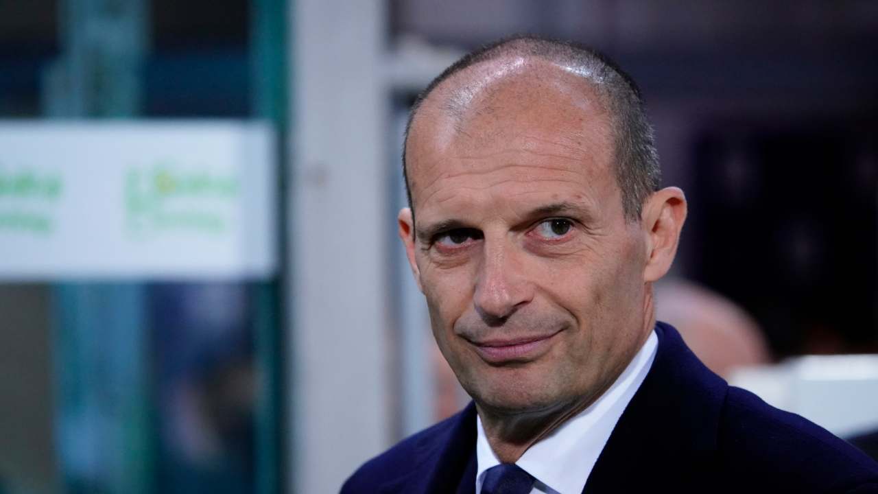 Allegri - foto LaPresse