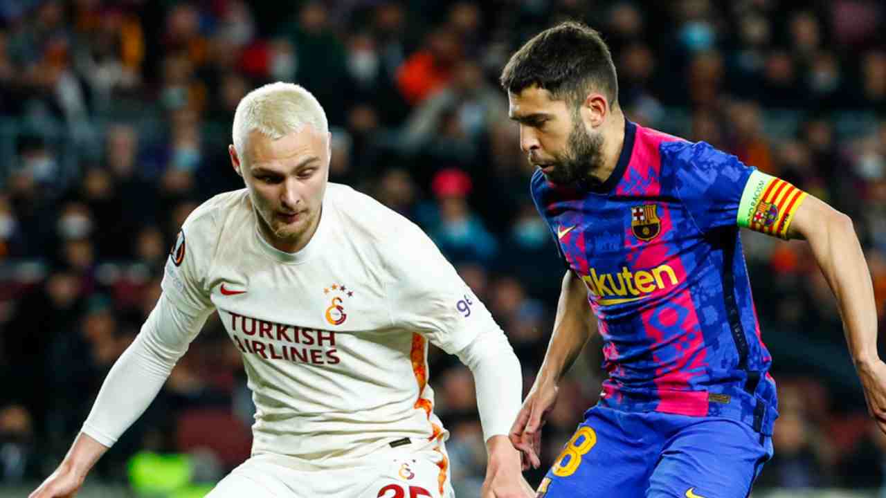 Barcellona-Galatasaray foto LaPresse