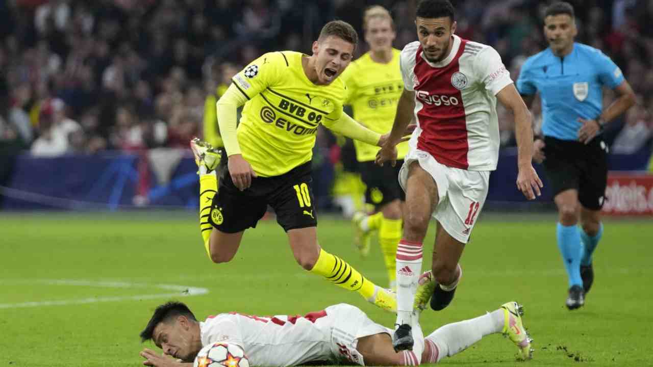 Borussia-Ajax - foto LaPresse