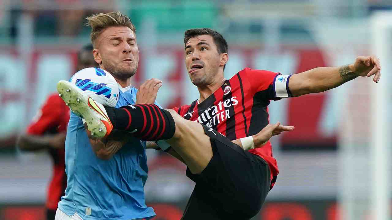 Immobile e Romagnoli foto LaPresse