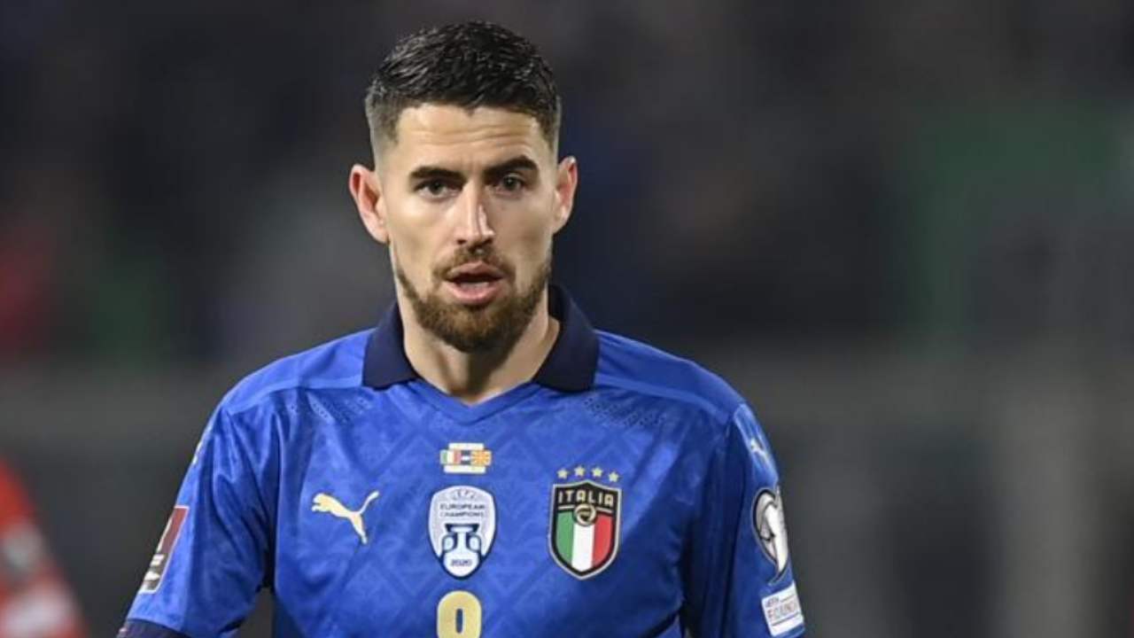 Jorginho con Italia foto laPresse