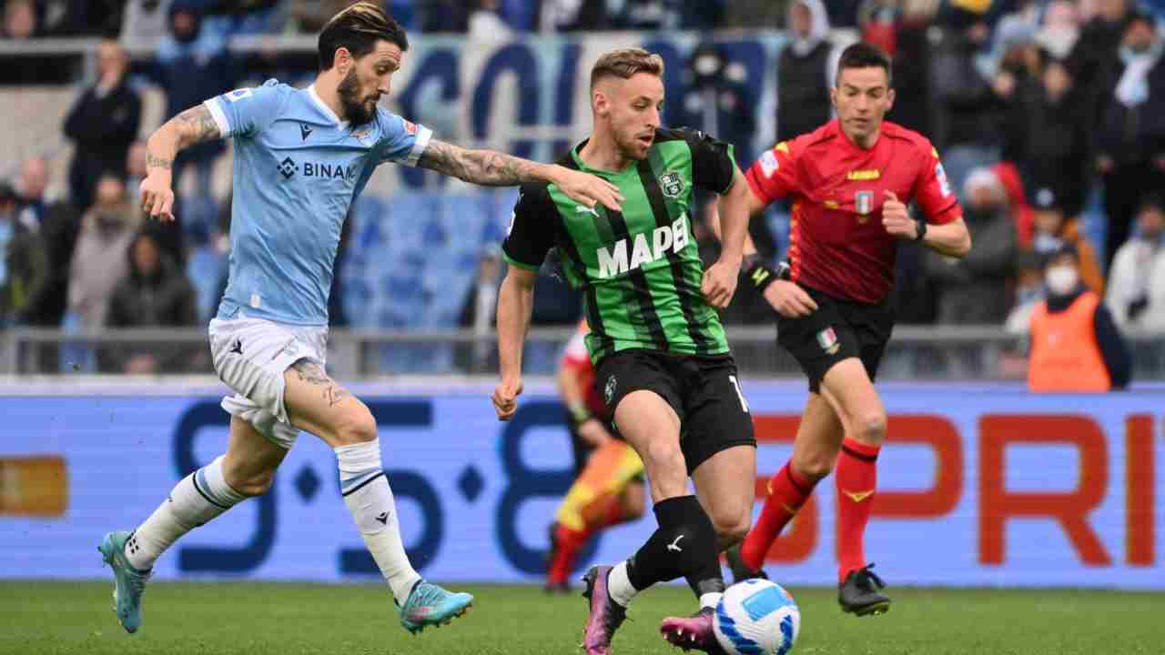 Lazio-Sassuolo foto LaPresse