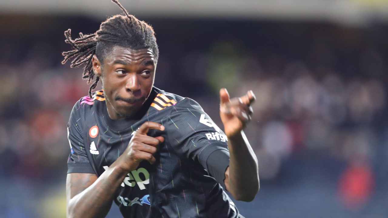 Moise Kean foto Ansa