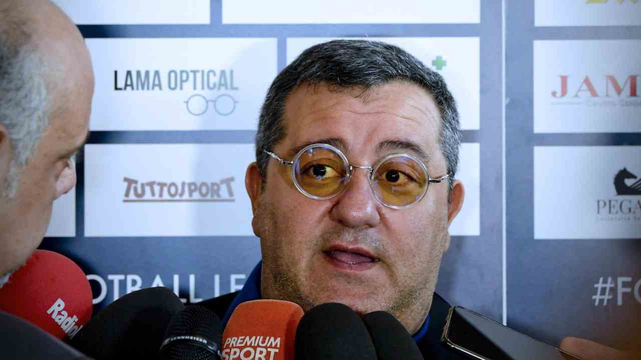 Mino Raiola addio foto Ansa