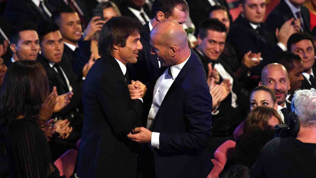 Conte e Zidane