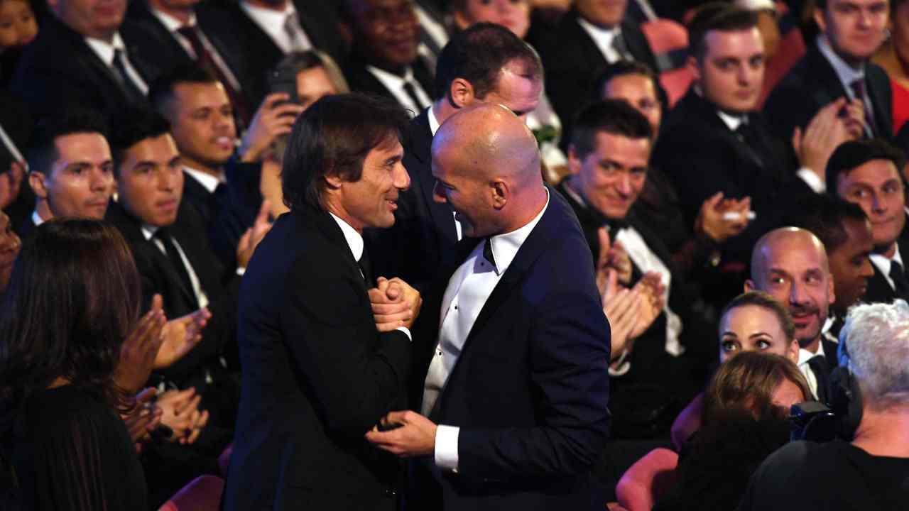 Conte e Zidane
