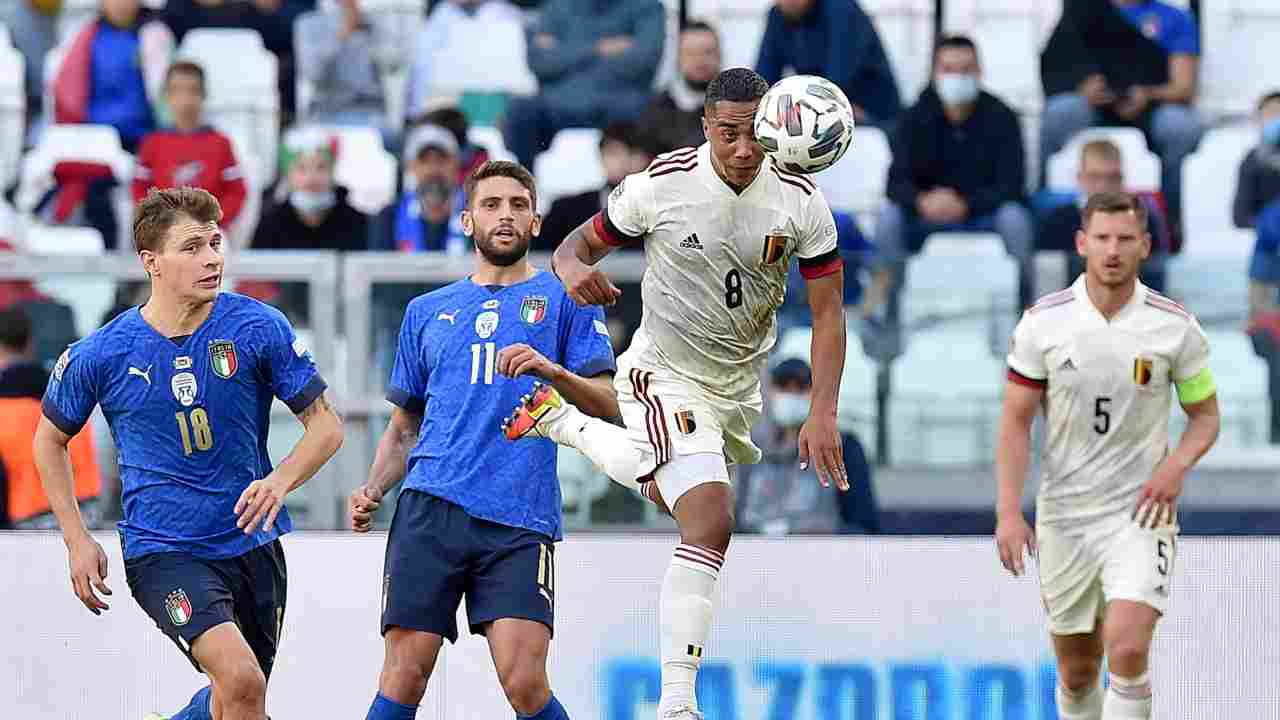 Italia-Belgio foto Ansa
