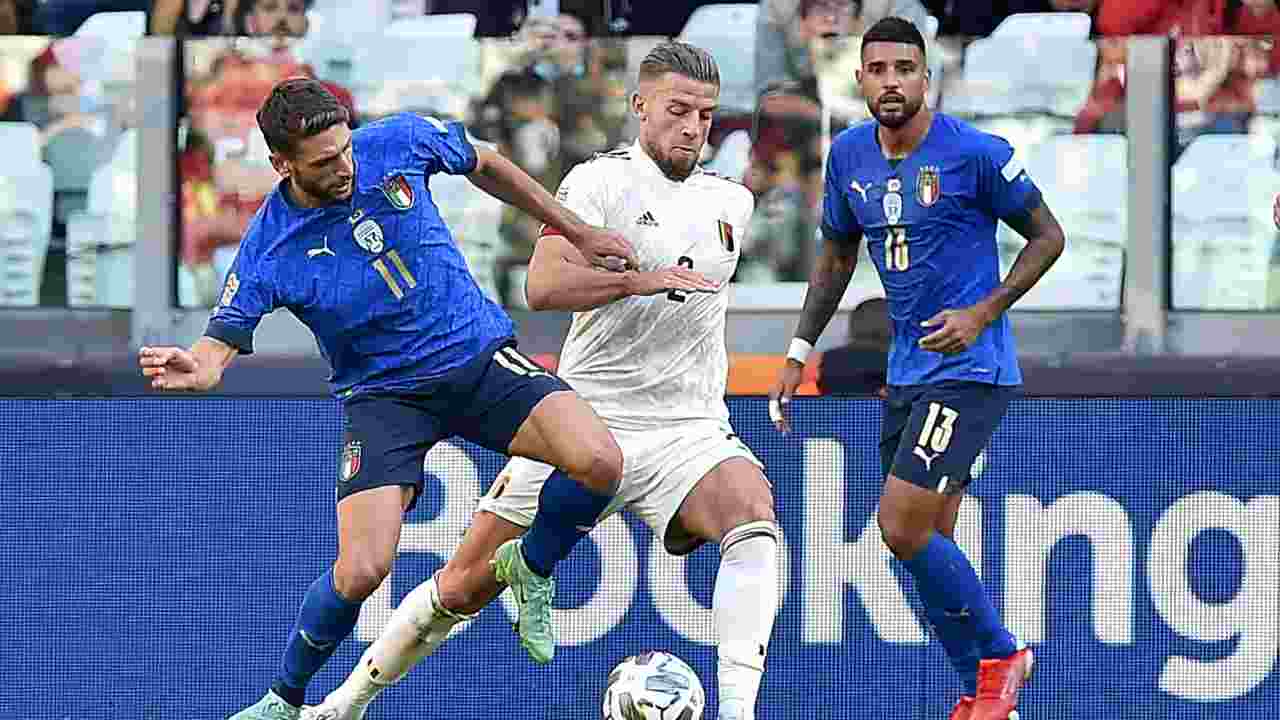 Italia-Belgio foto Ansa