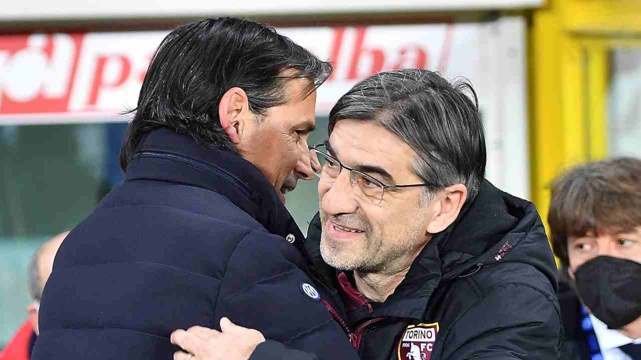 Juric e Inzaghi foto Ansa