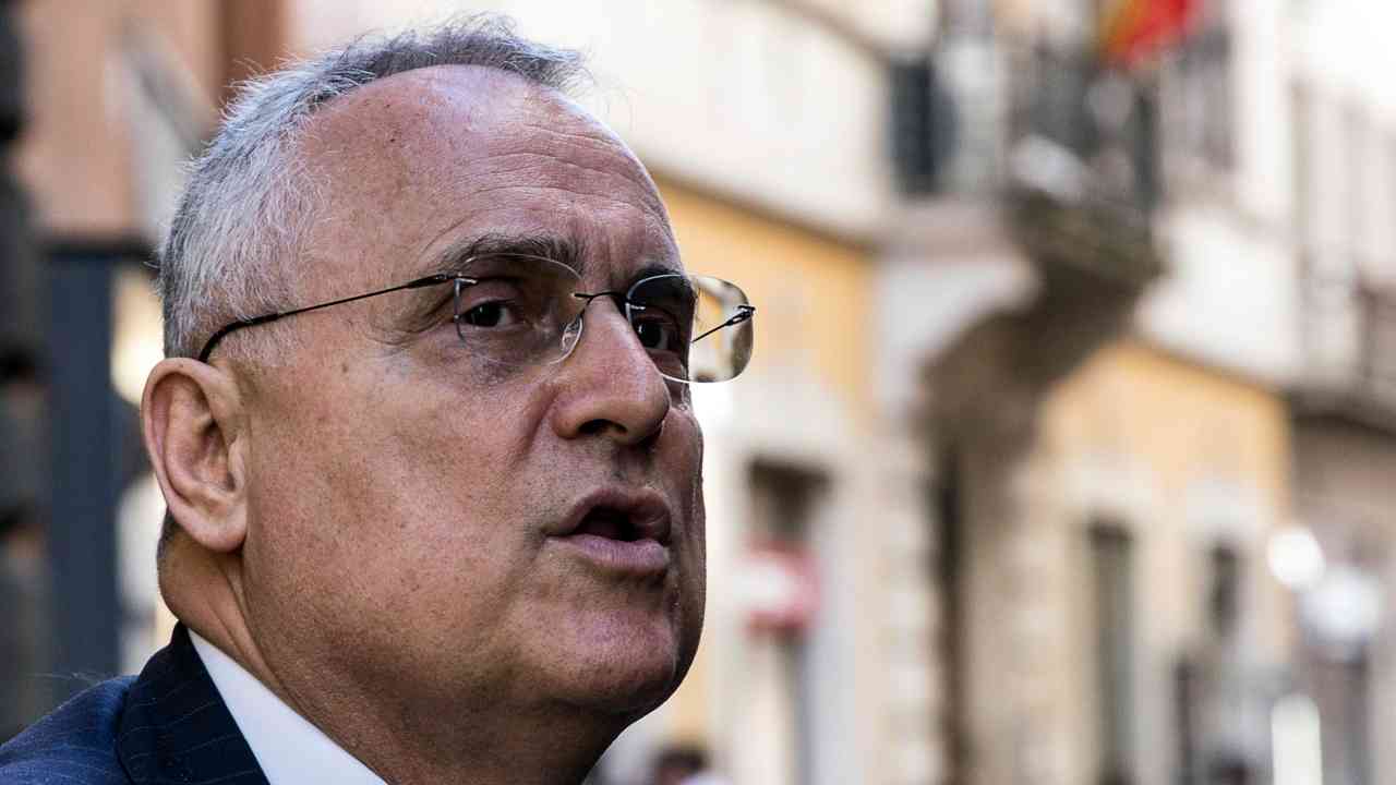 Claudio Lotito profilo foto Ansa