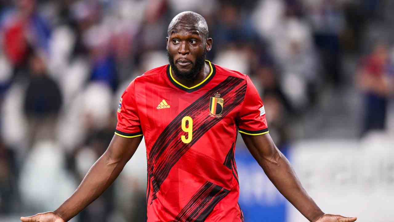 Lukaku con Belgio - foto LaPresse