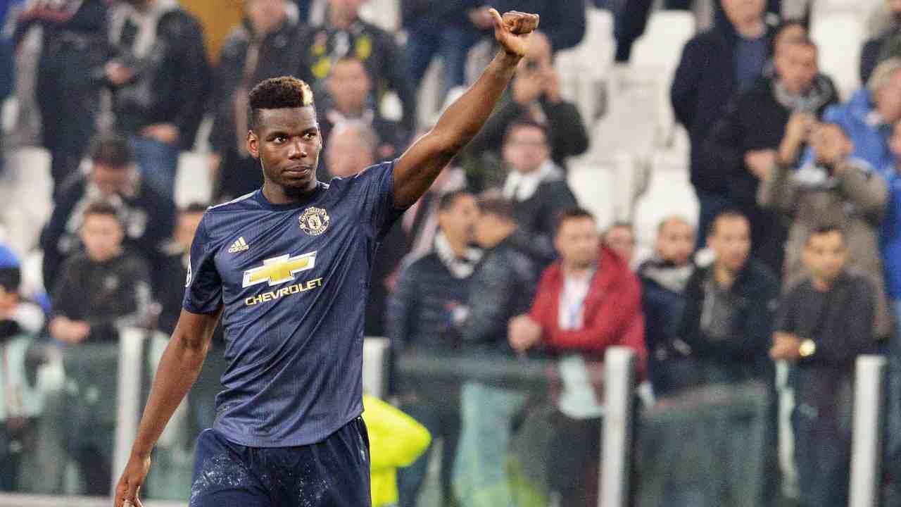 Pogba ex a Torino foto Ansa