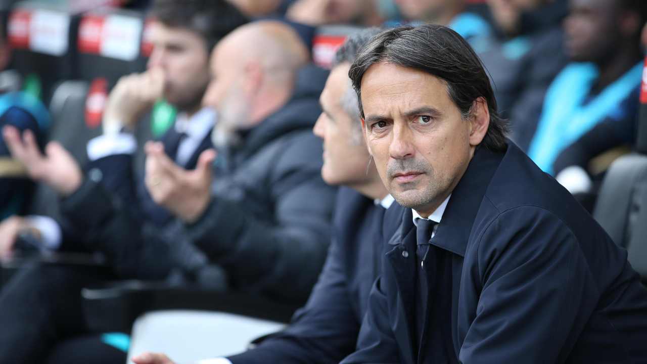 Simone Inzaghi foto Ansa