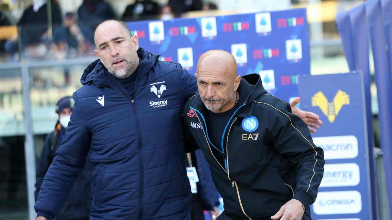 Tudor e Spalletti - foto LaPresse