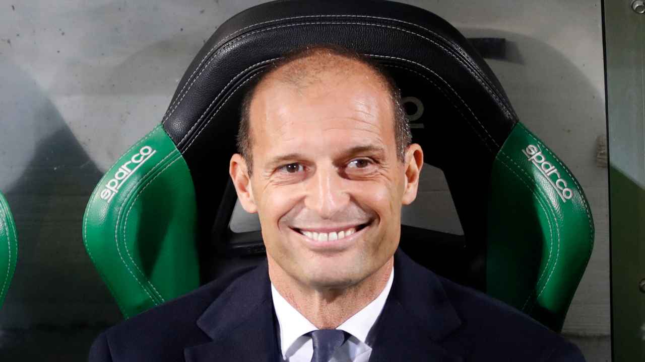 Allegri ride foto Ansa