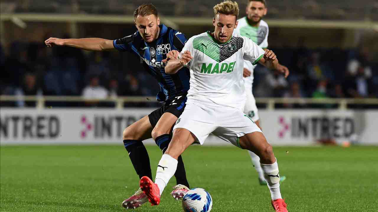 Atalanta-Sassuolo foto Ansa