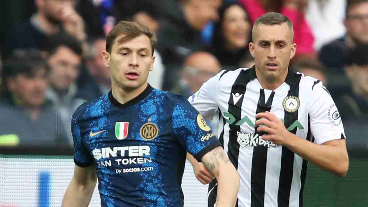 Barella e Deulofeu - foto Ansa