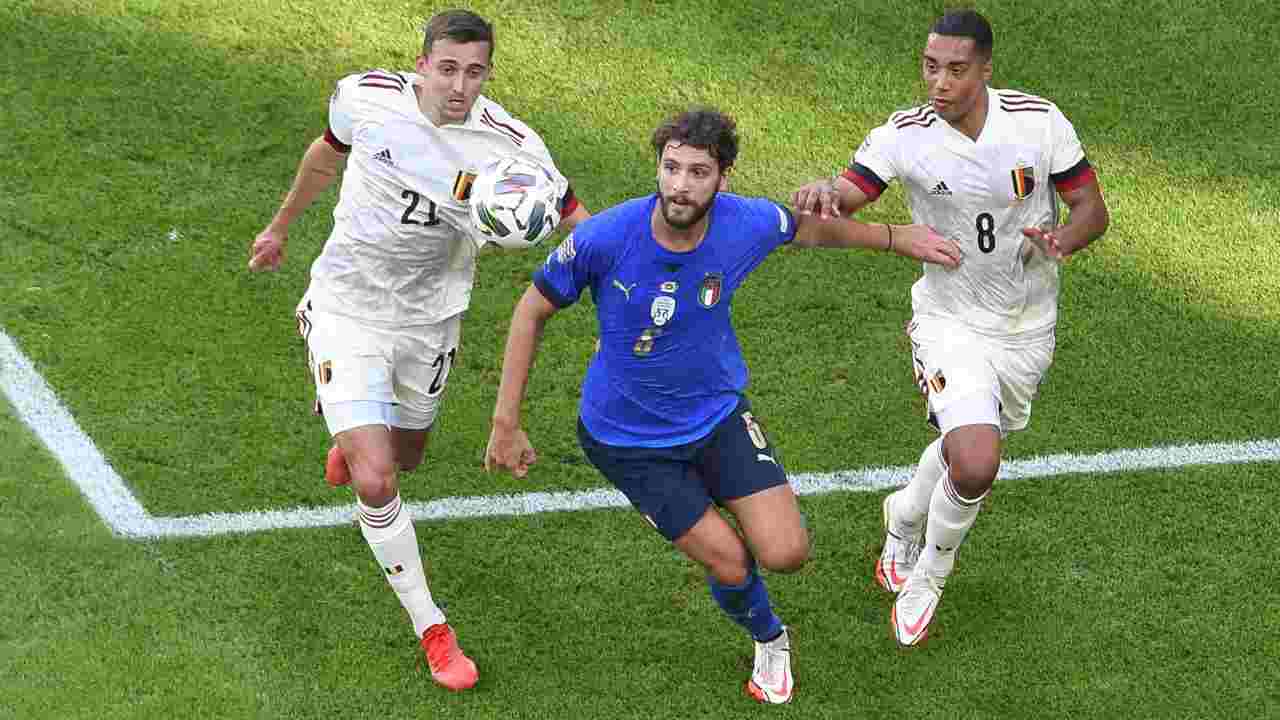 Italia-Belgio foto Ansa