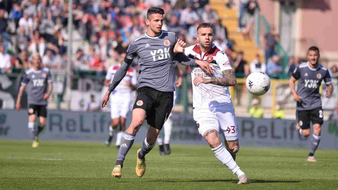 Alessandria-Reggina foto LaPresse