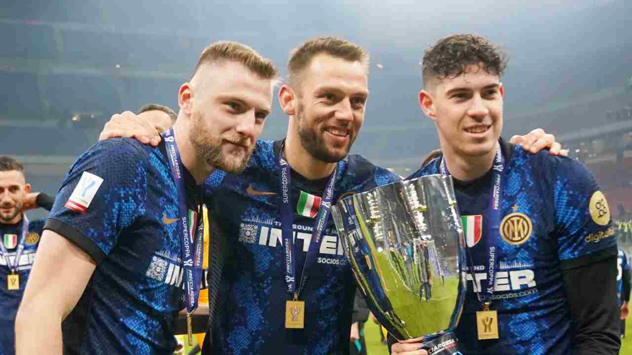 Trio della difesa Inter - calciomercatotv.it 