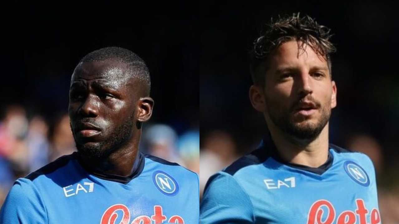 Koulibaly e Mertens - foto LaPresse