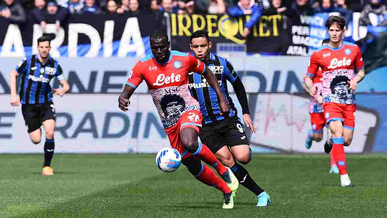 Koulibaly e Muriel  foto LaPresse