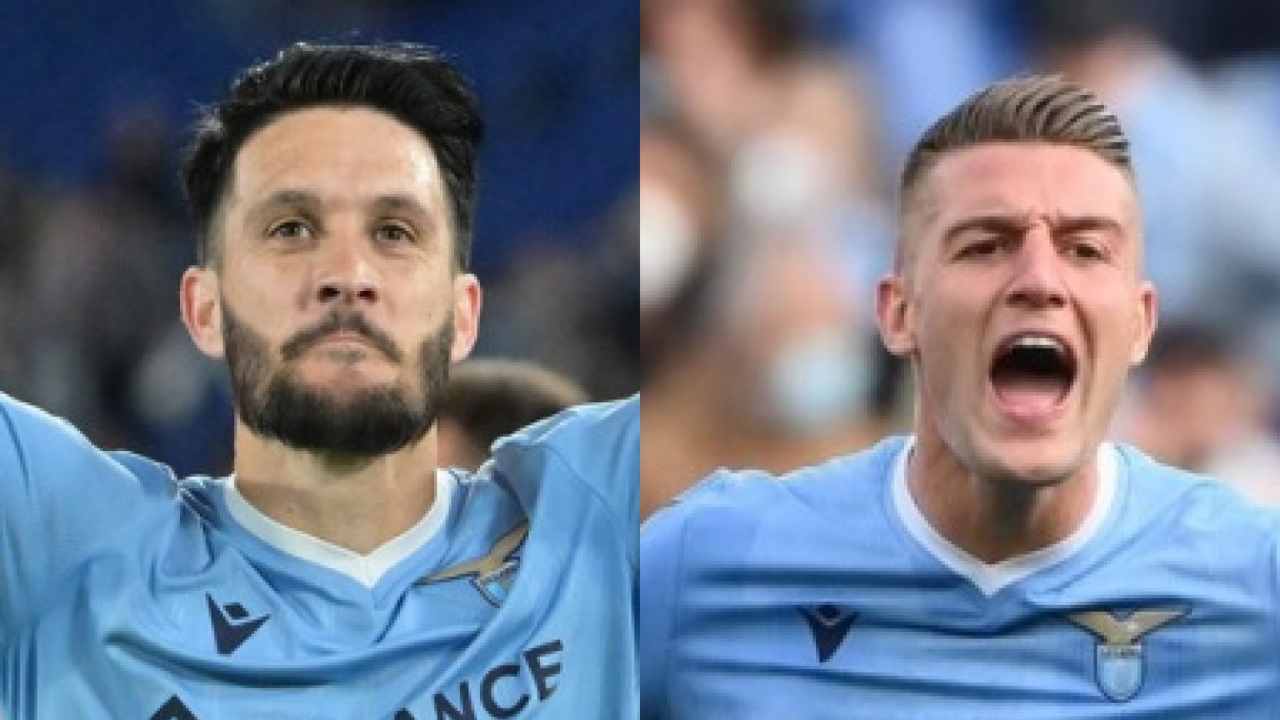 Luis Alberto e Milinkovic Savic - foto LaPresse