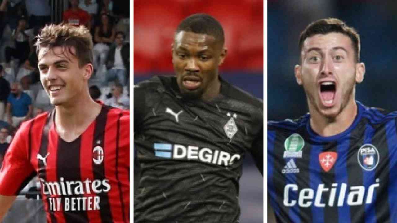 Maldini-Thuram-Birindelli foto LaPresse