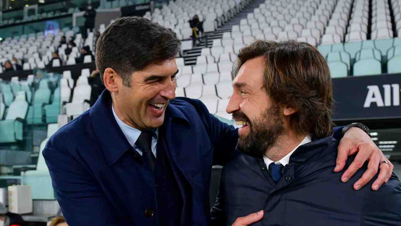 Pirlo e Fonseca foto LaPresse