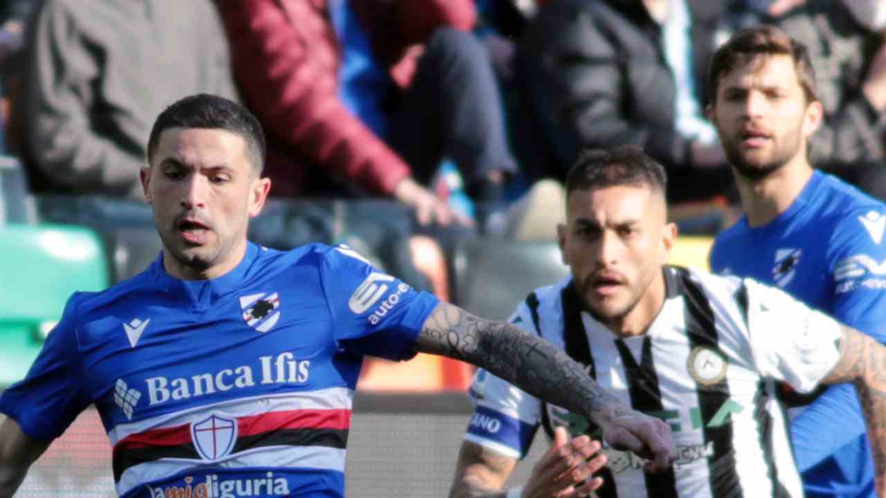 Samp-Udinese foto LaPresse