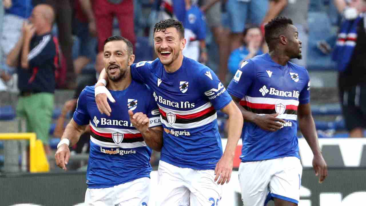 samp esulta foto LaPresse