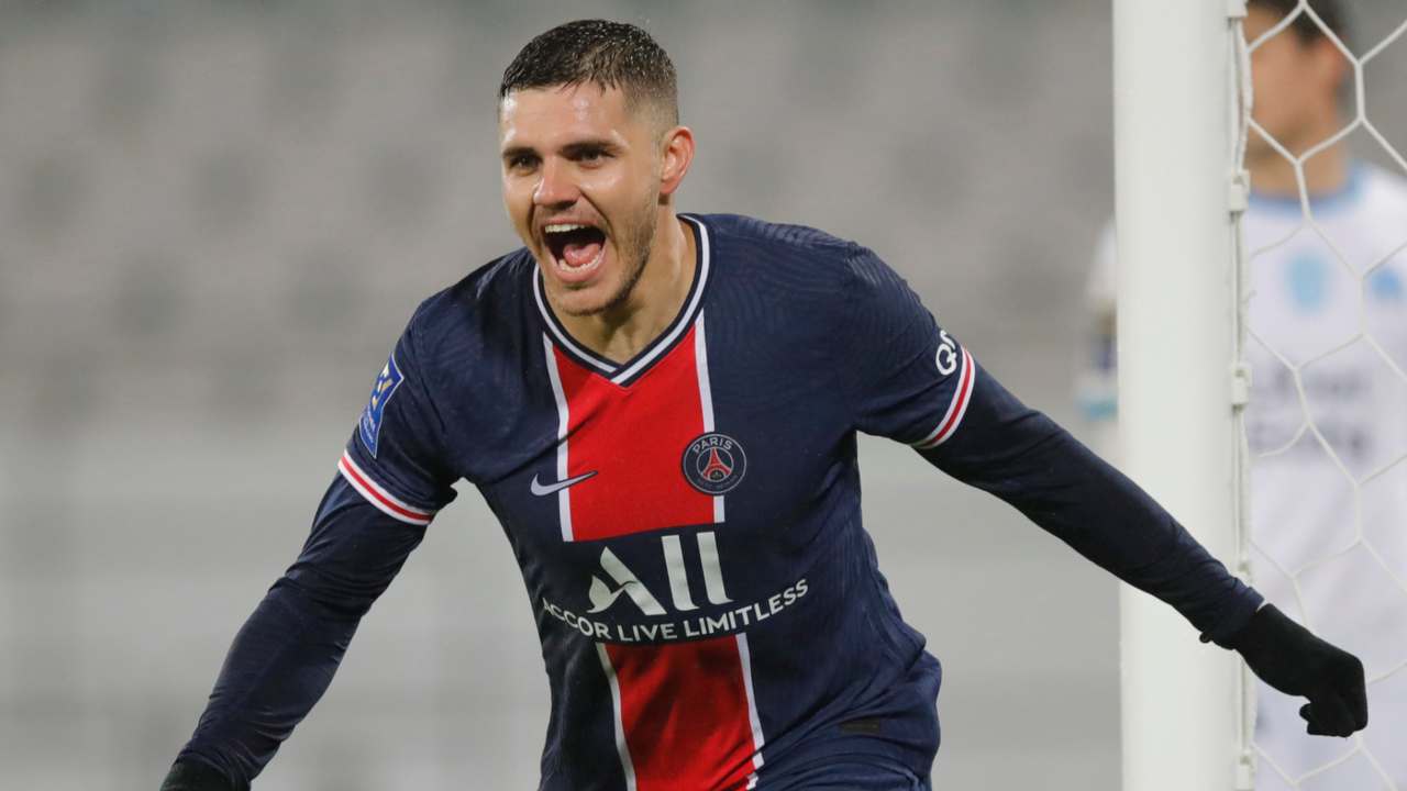 Icardi Psg - foto LaPresse