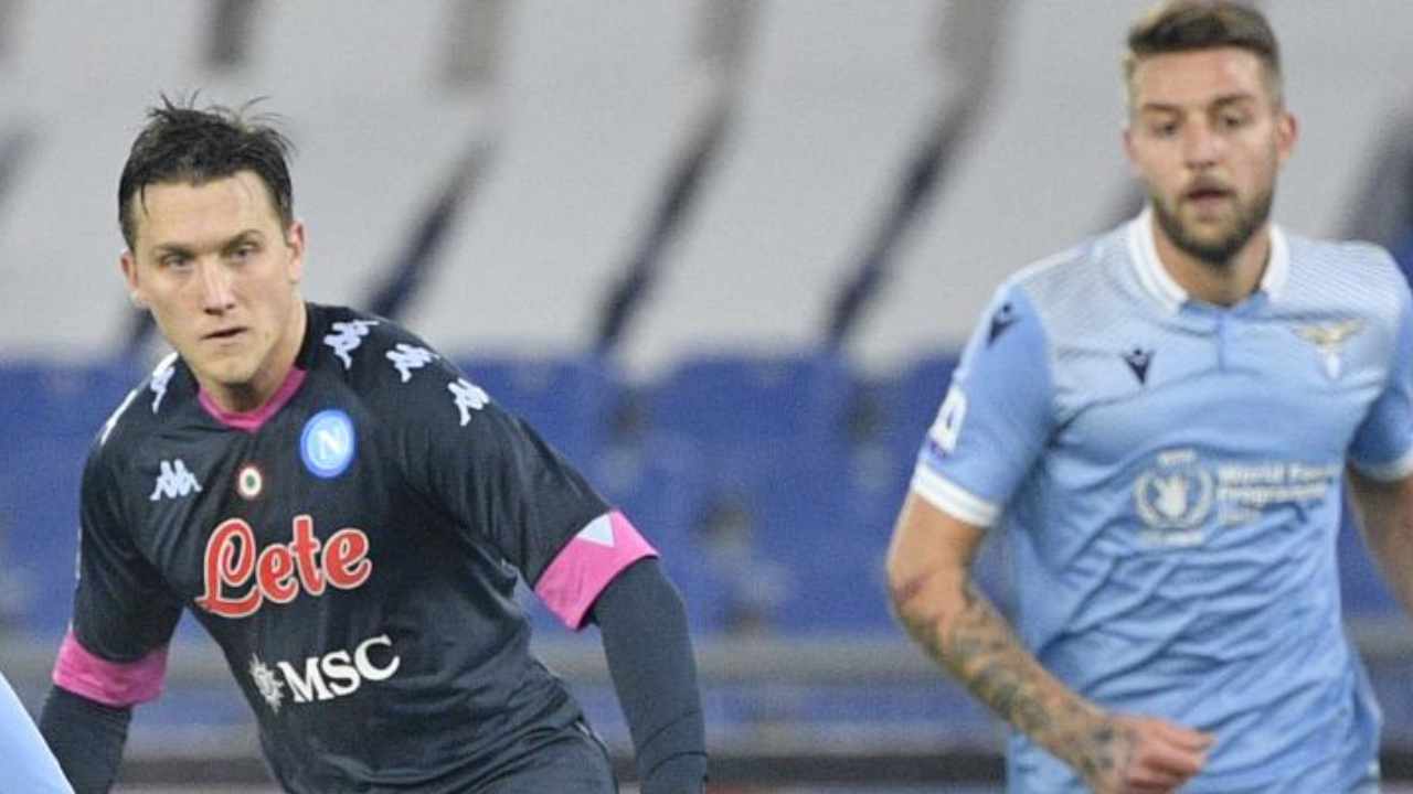 Zielinski vs Milinkovic - foto LaPresse